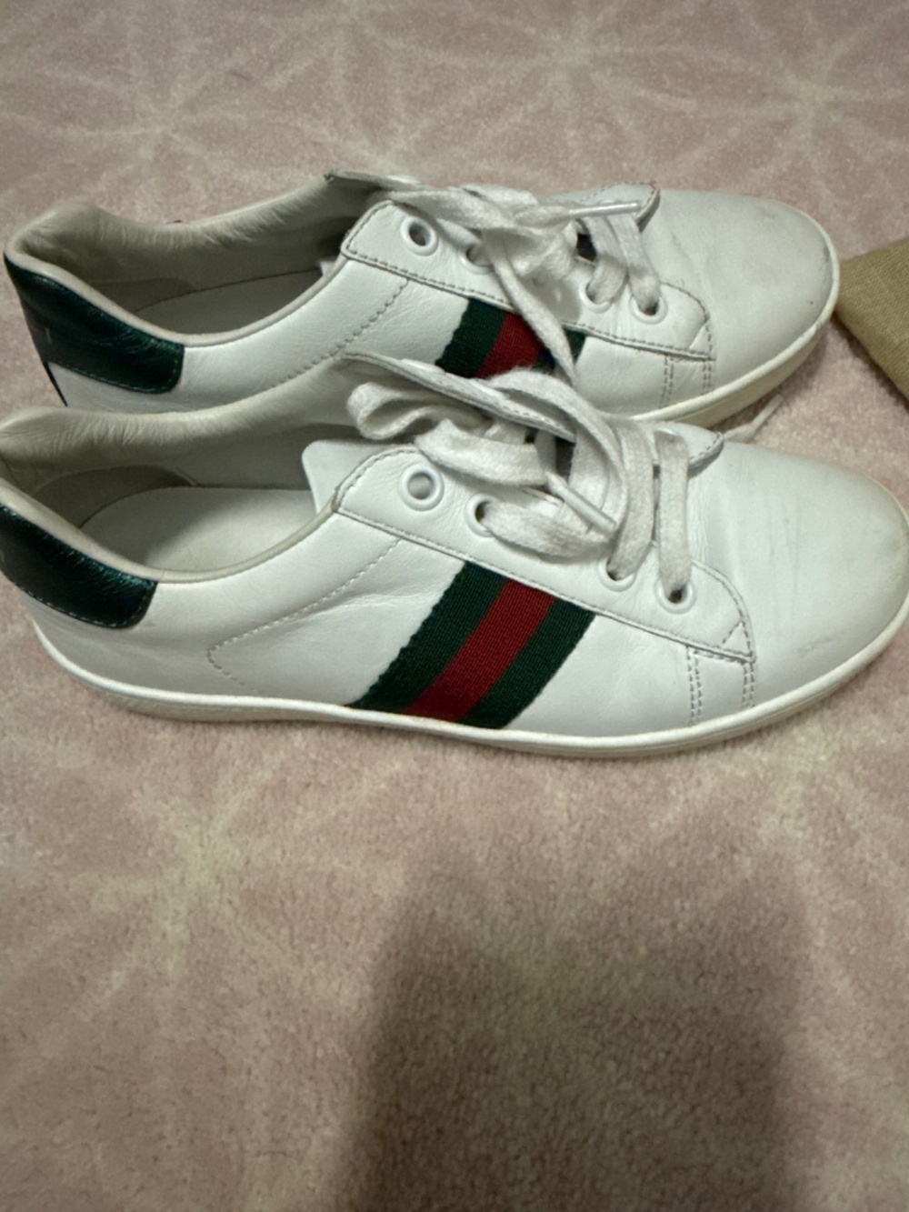 Authentic kids Ace Gucci sneakers